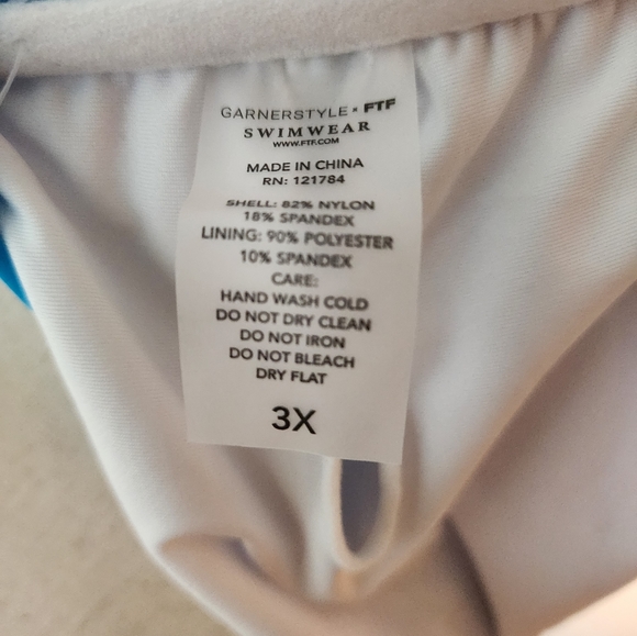 FTF (Fashion to Figure) Blue Cutout One Piece Size 3X - Picture 10 of 14